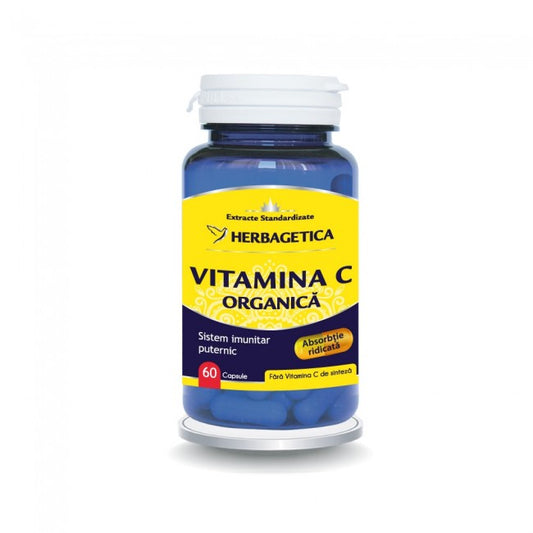 Vitamina C Organica Herbagetica 60 Capsule