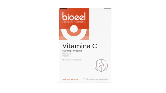 Vitamina C 600 mg cu propolis