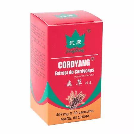 Cordyang, 497 mg extract de cordiceps, 30 capsule, Yongkang International China