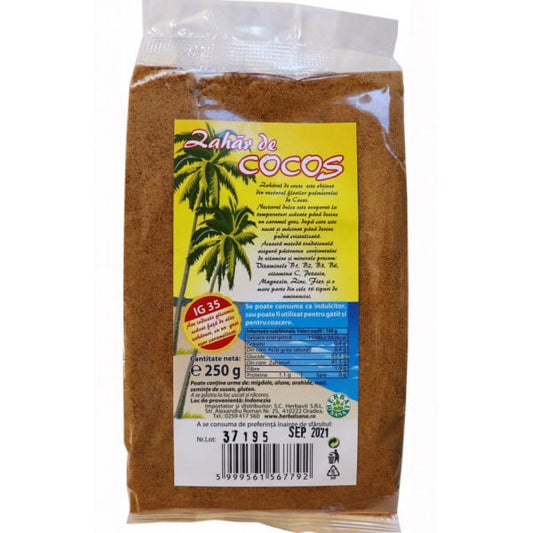 Zahar cocos - 250 g Herbal Sana