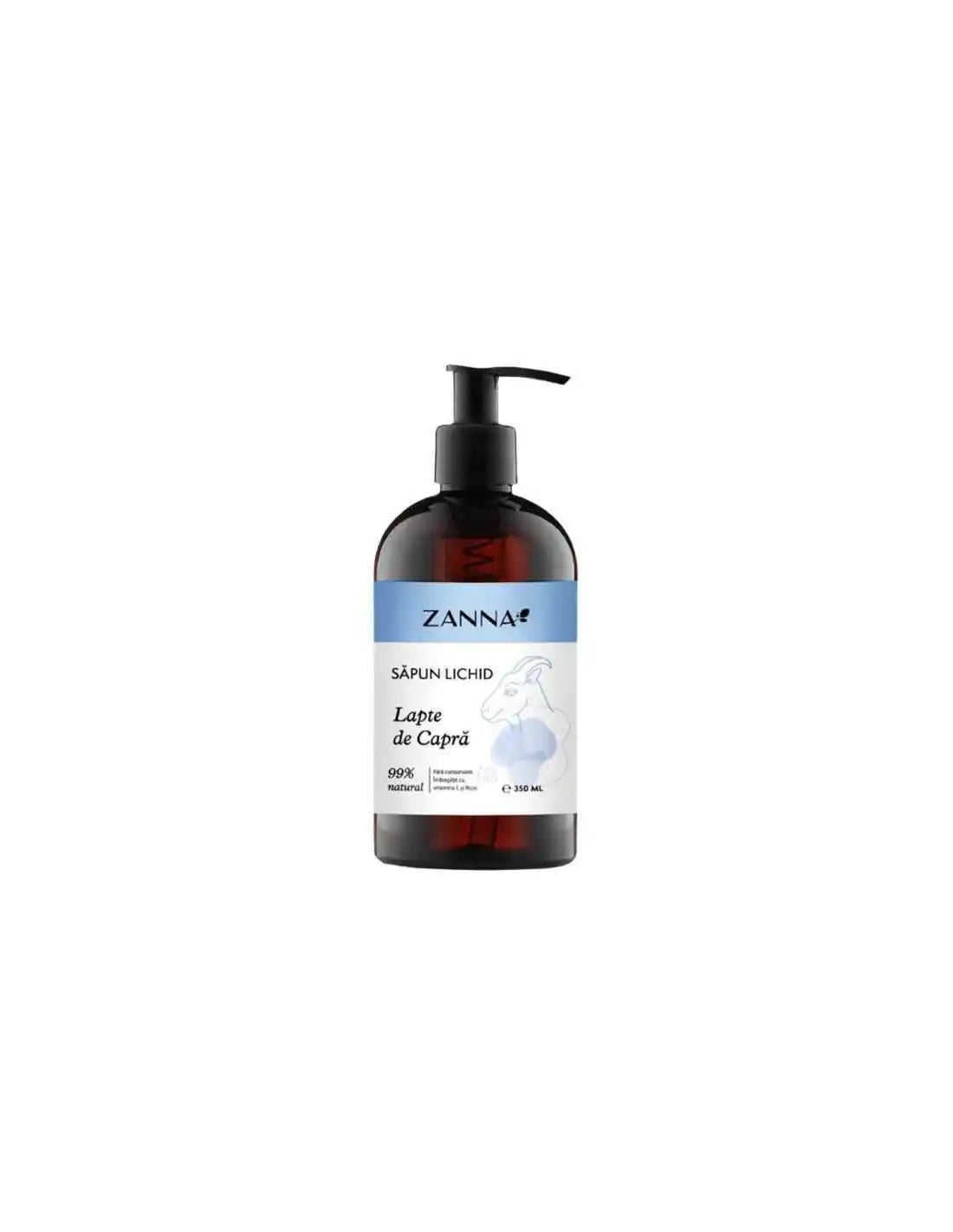 ZANNA SAPUN LICHID LAPTE DE CAPRA 350ML SMART NUTRACEUTICAL