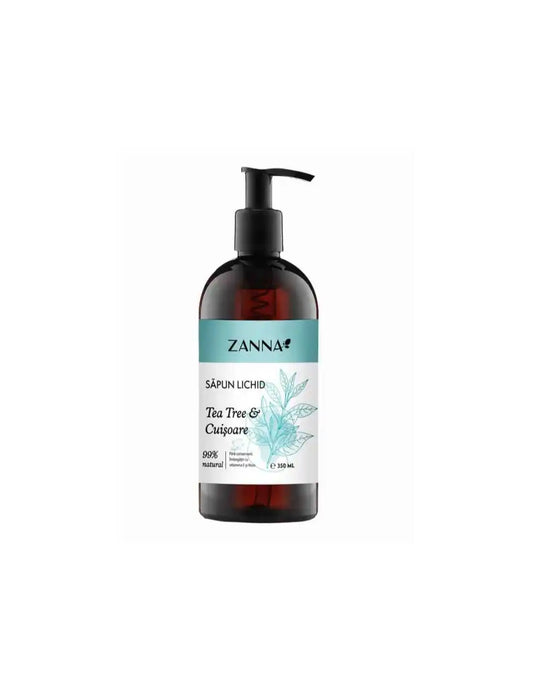 ZANNA SAPUN LICHID TEA TREE&CUISOARE 350ML SMART NUTRACEUTICAL