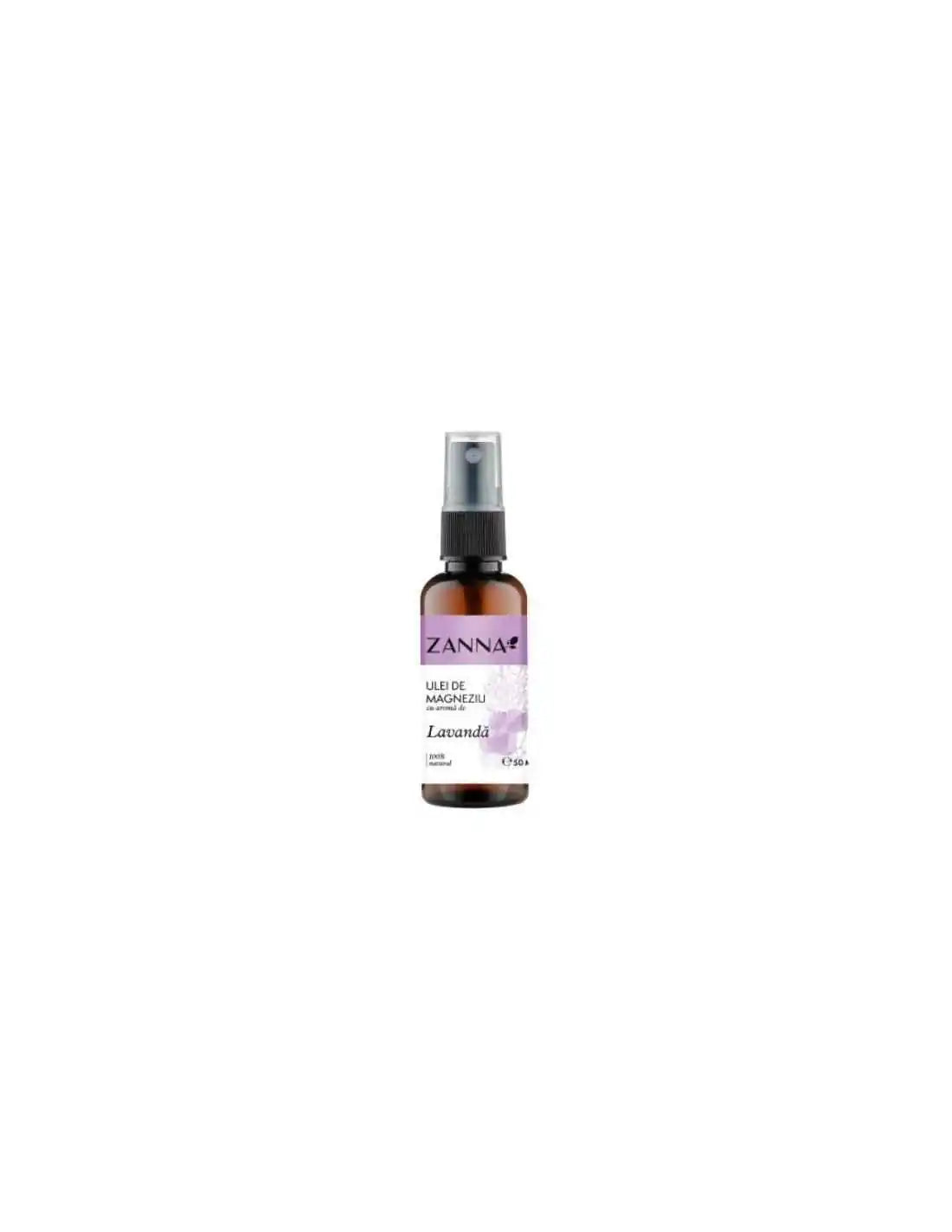 ZANNA ULEI DE MAGNEZIU AROMA LAVANDA SPRAY 50 ML SMART NUTRACEUTICAL