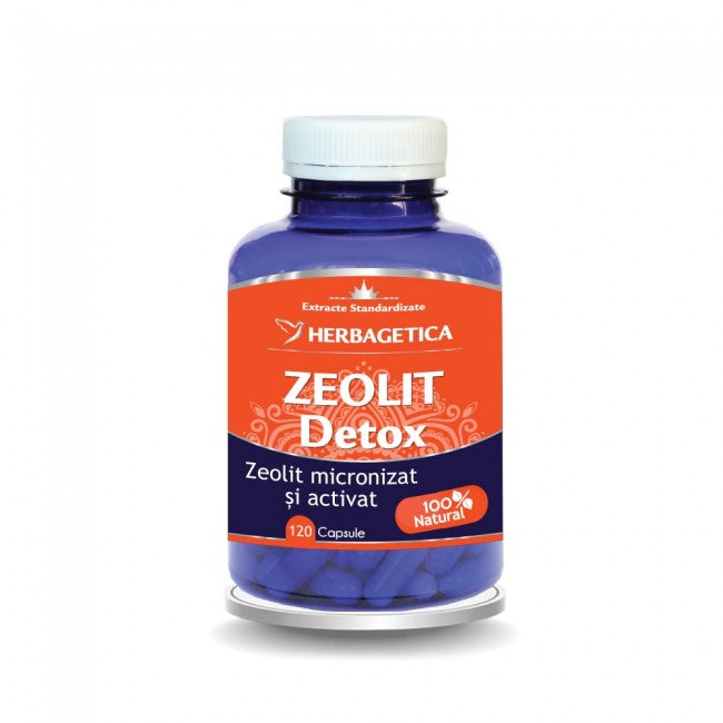 Zeolit Detox Herbagetica 120 capsule
