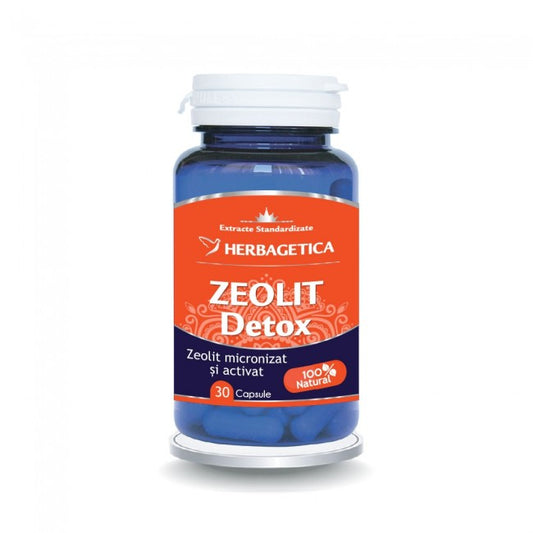 ZeolitDetox Herbagetica 30 Capsule
