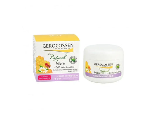 Cremă antirid de zi Natural, 100 ml, Gerocossen
